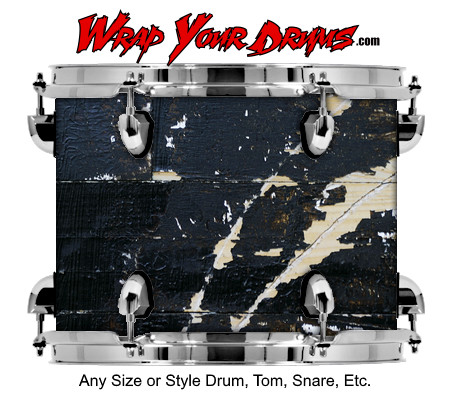 Buy Drum Wrap Grunge Scrape Drum Wrap