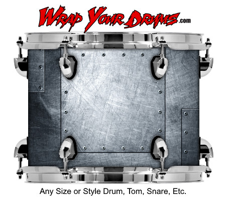 Buy Drum Wrap Grunge Square Drum Wrap