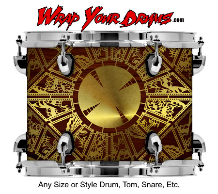 Buy Drum Wrap Hellraiser Hellraiser Drum Wrap