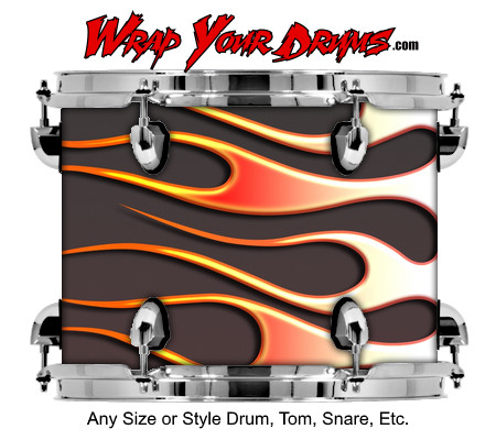Buy Drum Wrap Hotrod Primer Right Drum Wrap