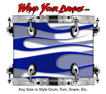 Buy Drum Wrap Hotrod Sky Left Drum Wrap