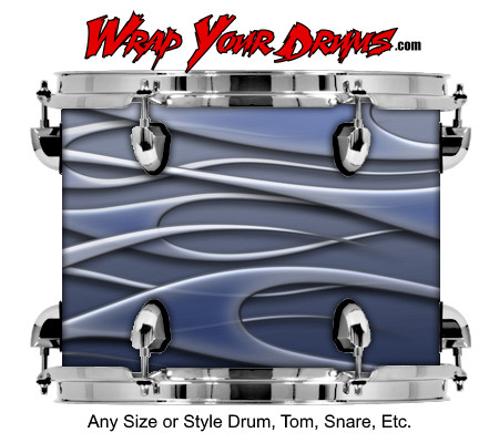 Buy Drum Wrap Hotrod Texture Left Drum Wrap