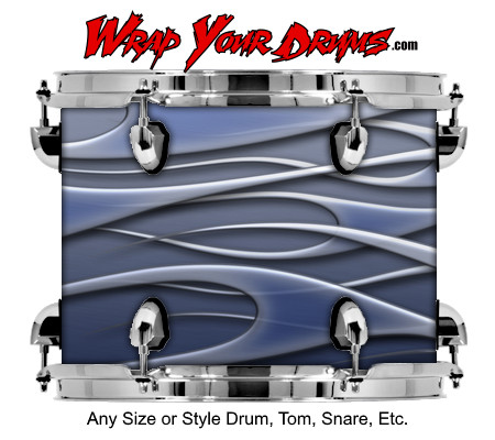 Buy Drum Wrap Hotrod Texture Right Drum Wrap
