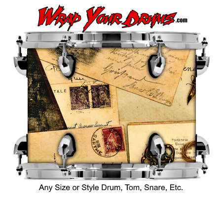 Buy Drum Wrap Industrial Vintage Drum Wrap