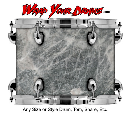 Buy Drum Wrap Marble Mink Drum Wrap