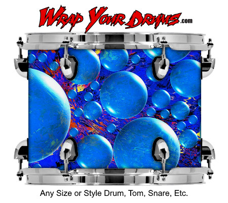 Buy Drum Wrap Bubbles Drum Wrap