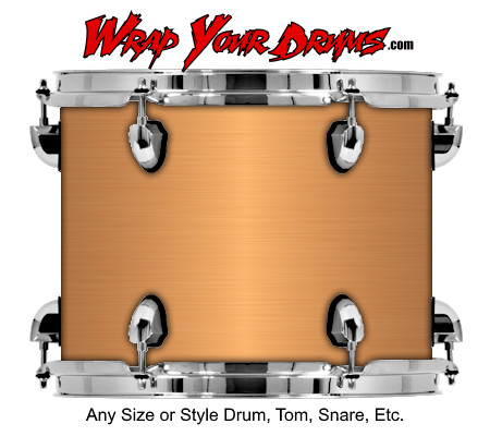 Buy Drum Wrap Metalshop Classic Copper Drum Wrap