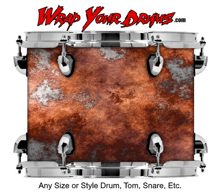 Buy Drum Wrap Metalshop Classic Rust Drum Wrap