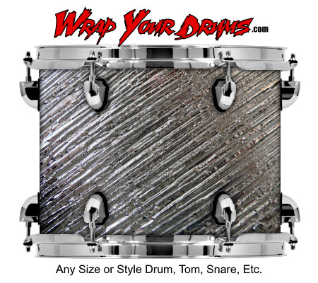 Buy Drum Wrap Metalshop Classic Scratch Drum Wrap