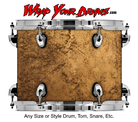 Buy Drum Wrap Metalshop Classic Worn Drum Wrap