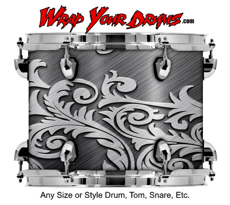 Buy Drum Wrap Metalshop Mixed Curve Drum Wrap