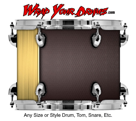 Buy Drum Wrap Metalshop Mixed Elegant Drum Wrap
