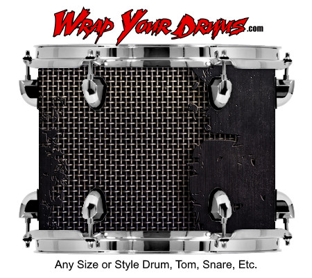 Buy Drum Wrap Metalshop Mixed Mesh Drum Wrap