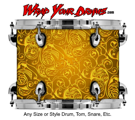 Buy Drum Wrap Metalshop Mixed Rich Drum Wrap