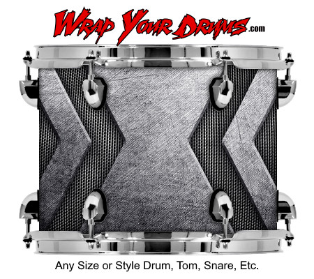 Buy Drum Wrap Metalshop Ornate Arrow Drum Wrap