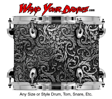 Buy Drum Wrap Metalshop Ornate Ornate Drum Wrap