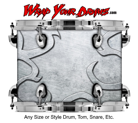 Buy Drum Wrap Metalshop Ornate Scar Drum Wrap