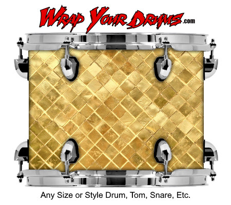 Buy Drum Wrap Metalshop Ornate Weave Drum Wrap