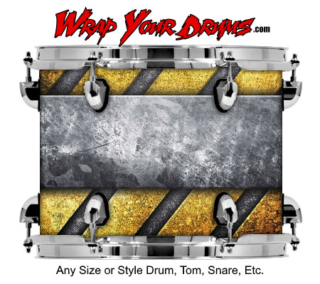 Buy Drum Wrap Metalshop Ornate Zig Drum Wrap