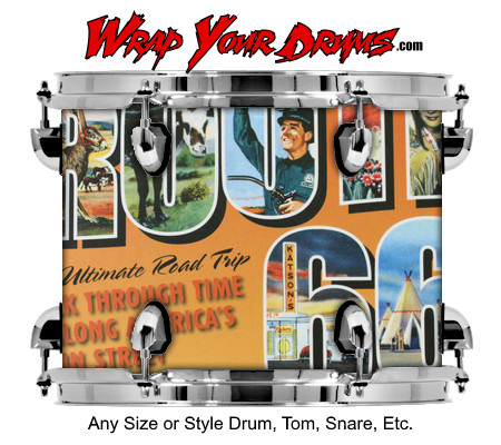Buy Drum Wrap Americana Book Drum Wrap