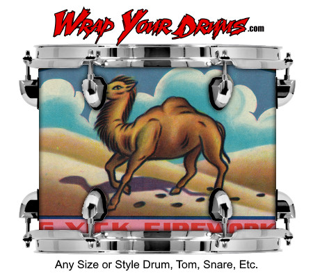 Buy Drum Wrap Americana Camel Drum Wrap