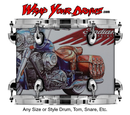 Buy Drum Wrap Americana Cycle Drum Wrap