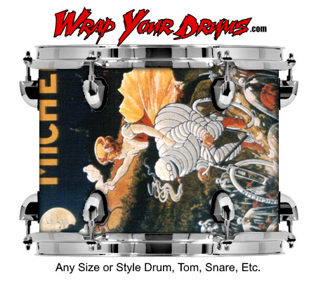 Buy Drum Wrap Americana Foreign Drum Wrap