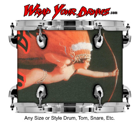 Buy Drum Wrap Americana Nude Drum Wrap