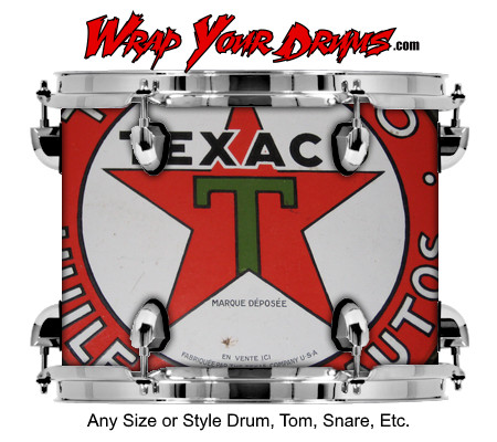Buy Drum Wrap Americana Texaco Drum Wrap