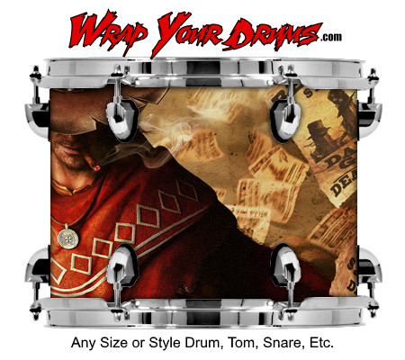 Buy Drum Wrap Country Outlaw Drum Wrap