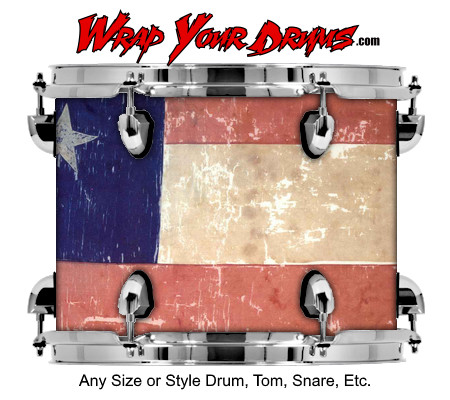 Buy Drum Wrap Country Texas Drum Wrap
