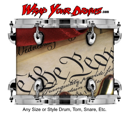 Buy Drum Wrap Freedom Godguns Drum Wrap