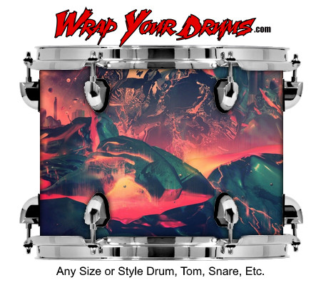 Buy Drum Wrap Paint2 End Drum Wrap