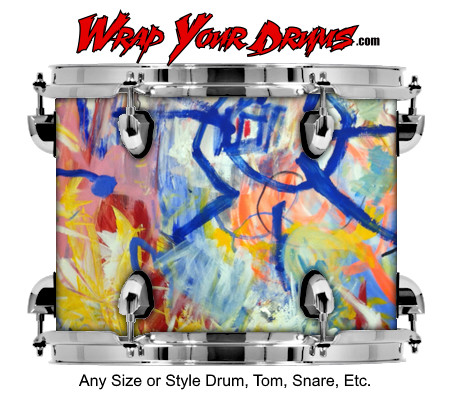 Buy Drum Wrap Paint2 Light Drum Wrap