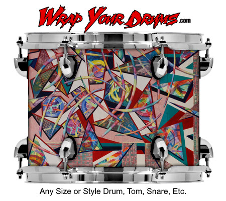 Buy Drum Wrap Paint2 Vortex Drum Wrap