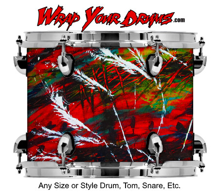 Buy Drum Wrap Paint2 Wheat Drum Wrap