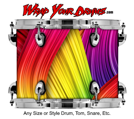 Buy Drum Wrap Trippy Hair Drum Wrap