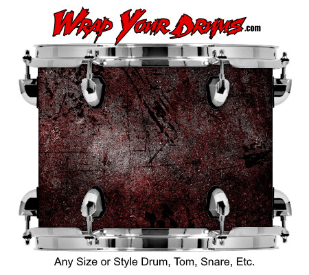 Buy Drum Wrap Psycho Stain Drum Wrap