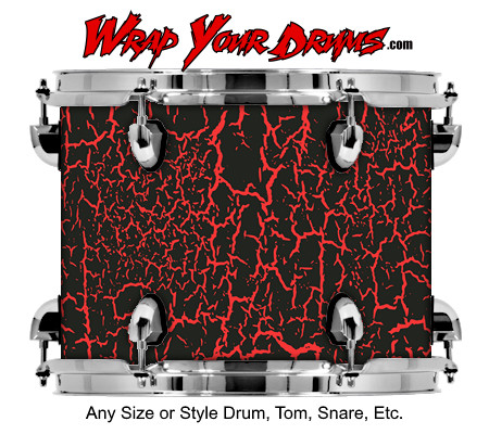 Buy Drum Wrap Relic Lava Drum Wrap