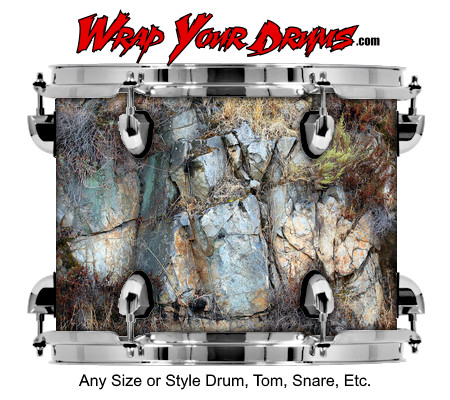 Buy Drum Wrap Rock Carve Drum Wrap
