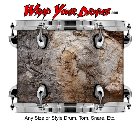 Buy Drum Wrap Rock Cave Drum Wrap