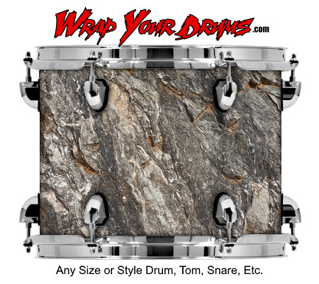 Buy Drum Wrap Rock Cliff Drum Wrap