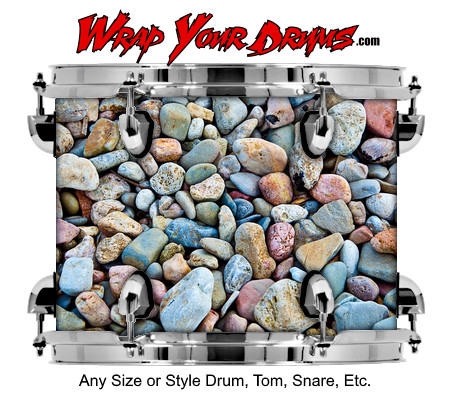 Buy Drum Wrap Rock Colors Drum Wrap