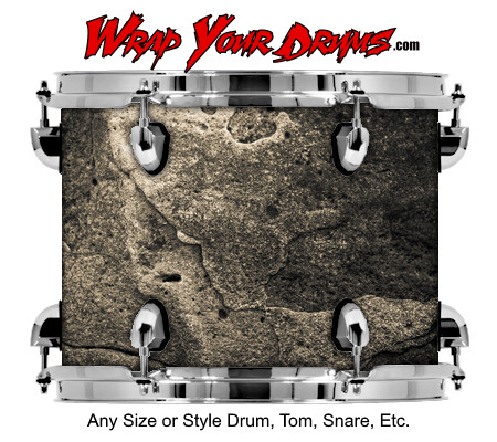 Buy Drum Wrap Rock Dim Drum Wrap