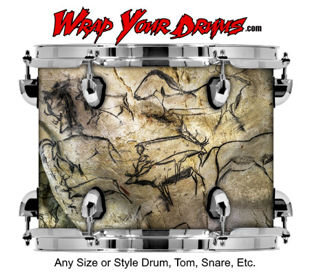 Buy Drum Wrap Rock Writing Drum Wrap