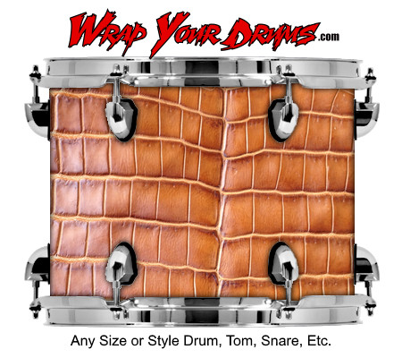 Buy Drum Wrap Skinshop Alligator Classic Drum Wrap