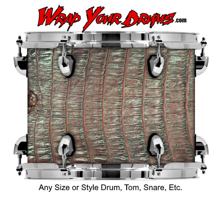 Buy Drum Wrap Skinshop Alligator Fresh Drum Wrap