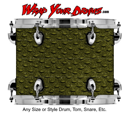 Buy Drum Wrap Skinshop Alligator Rep Drum Wrap