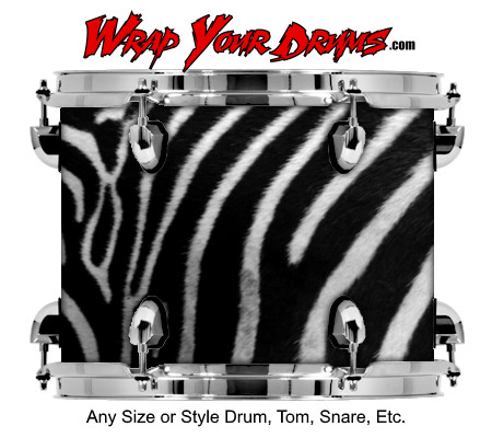Buy Drum Wrap Skinshop Fur Print Drum Wrap