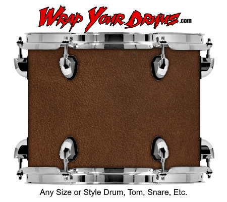 Buy Drum Wrap Skinshop Leather Stich Drum Wrap